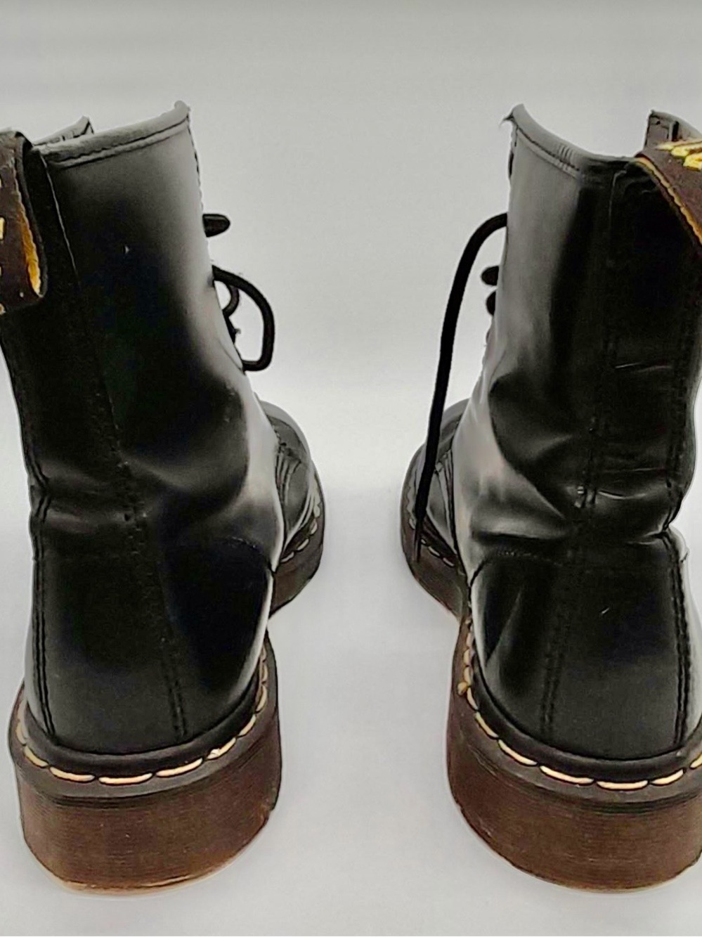 Dr. Martens Made in England Black Leather boots - Picture 2 of 14